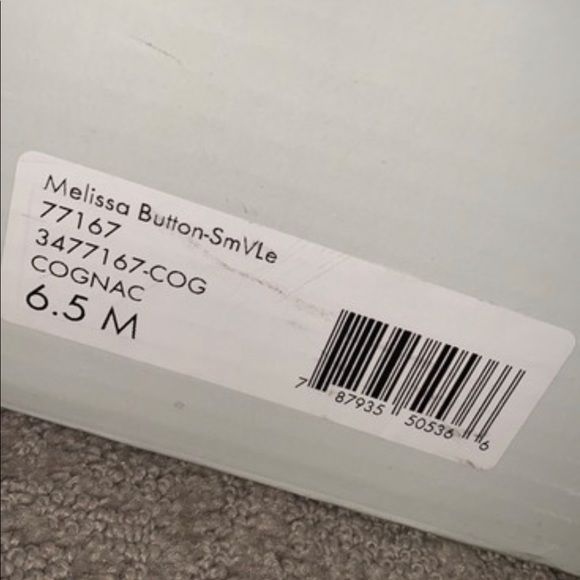 Frye Melissa button cowboy boot cognac 6.5 leather fall boot - Picture 8 of 13